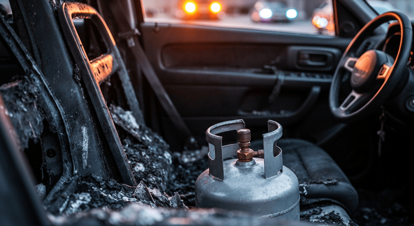 Propane Tank Blast Rocks Virginia; Driver Hospitalized