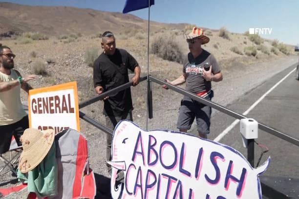 Disruptive Anti-Capitalist Protest Halts Traffic at Burning Man Festival in Nevada