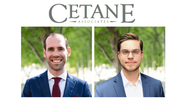 Danny O’Laughlin and Nick Stein Join Cetane Associates