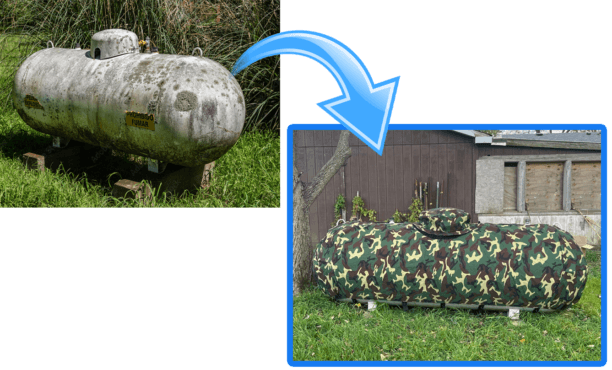 Tank Wear Launches Revolutionary New Product Offering Homeowners Relief From Their Ugly Propane Tanks