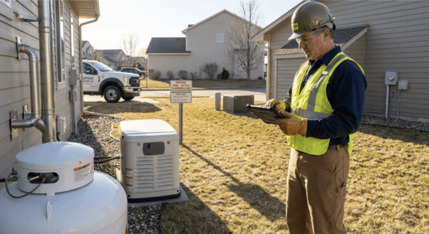 Requirements for Propane Generator System Installation