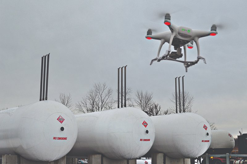 propane drone